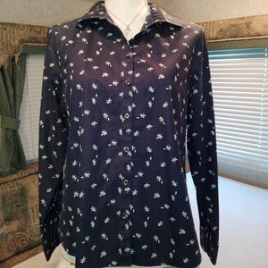 Land's End Brand 12P Midnight Blue Long Sleeves